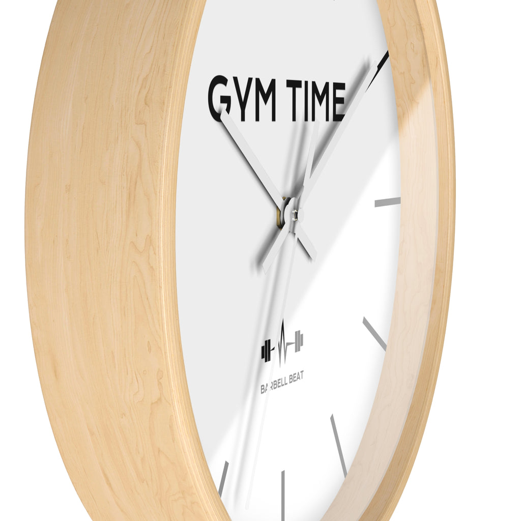 Barbell Beat - “GYM TIME” Wall Clock
