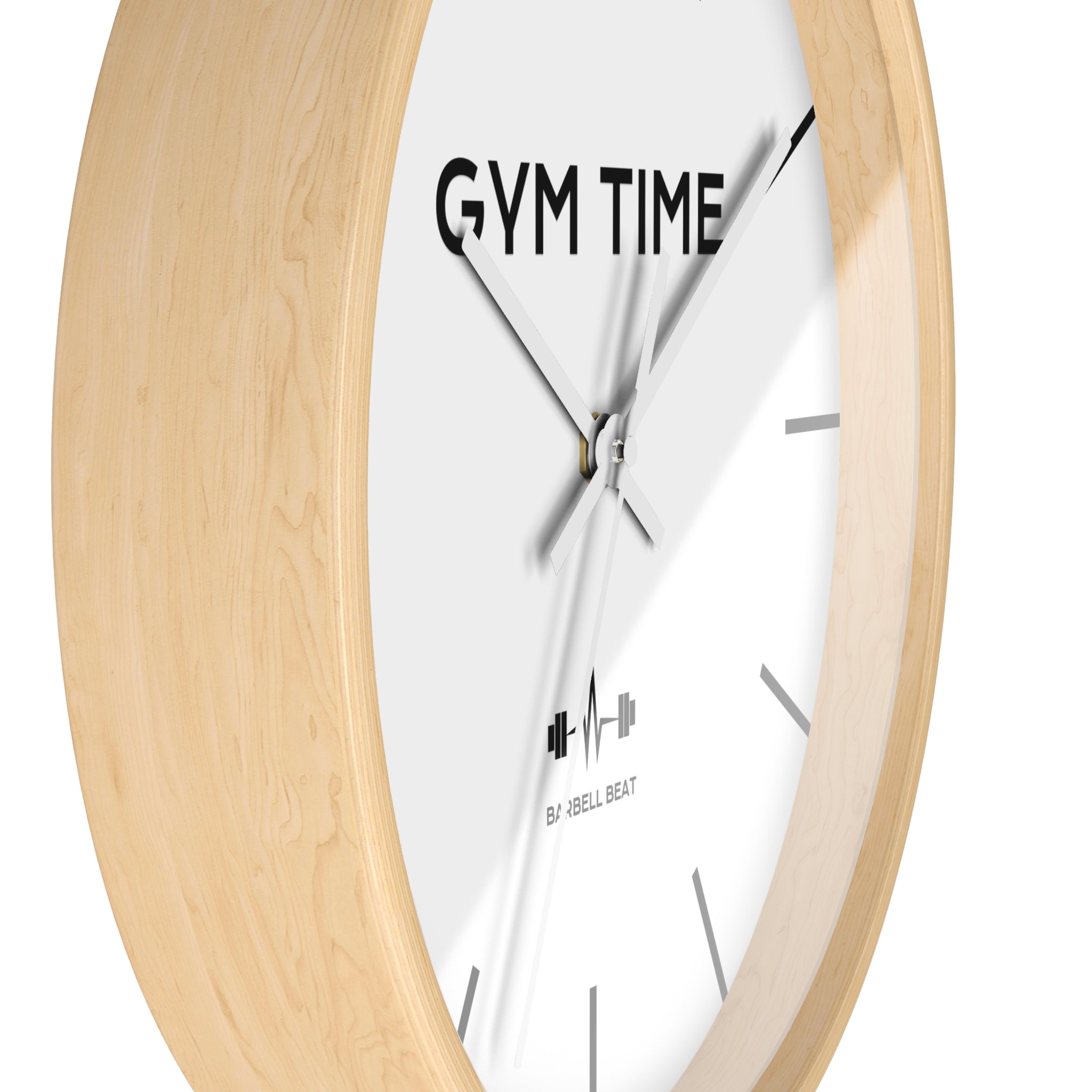 Barbell Beat - “GYM TIME” Wall Clock