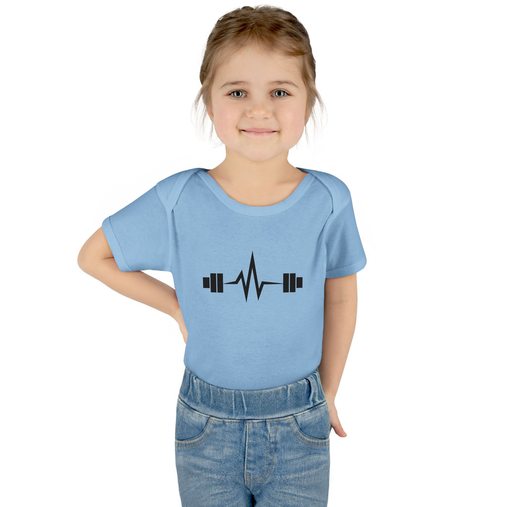 Barbell Beat - Logo Baby Bodysuit