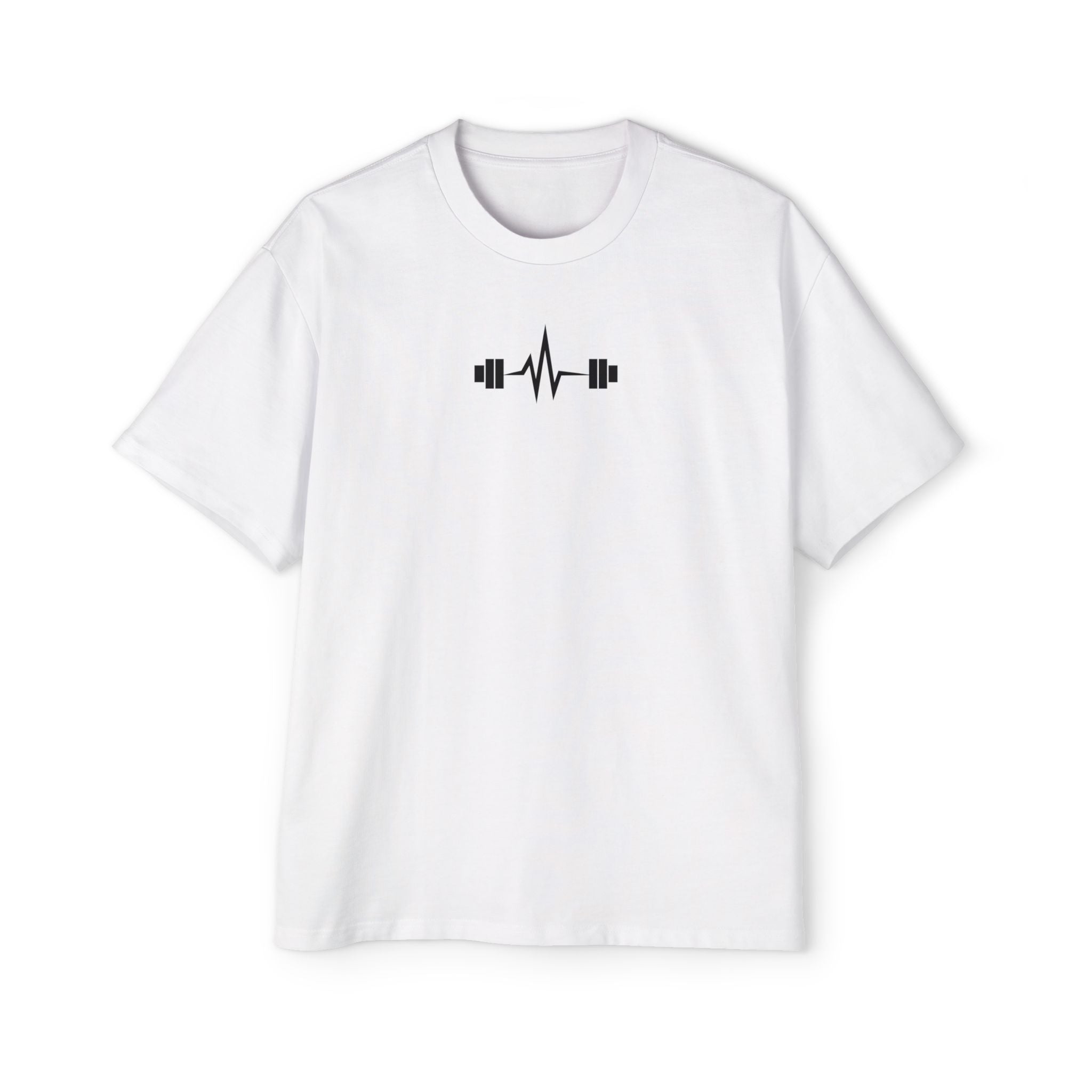 Barbell Beat - Oversized Logo Tee