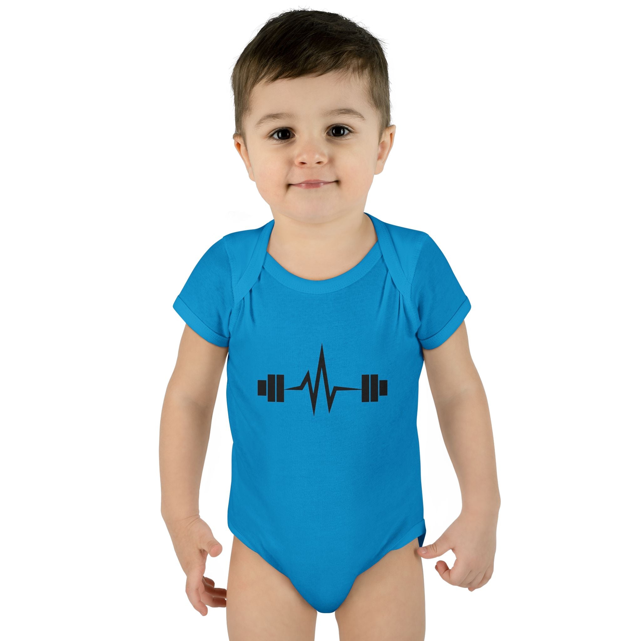 Barbell Beat - Logo Baby Bodysuit