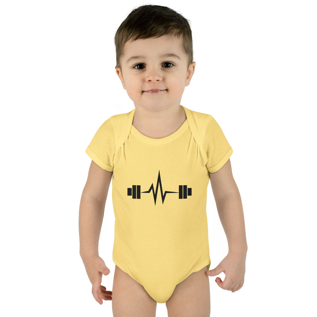 Barbell Beat - Logo Baby Bodysuit
