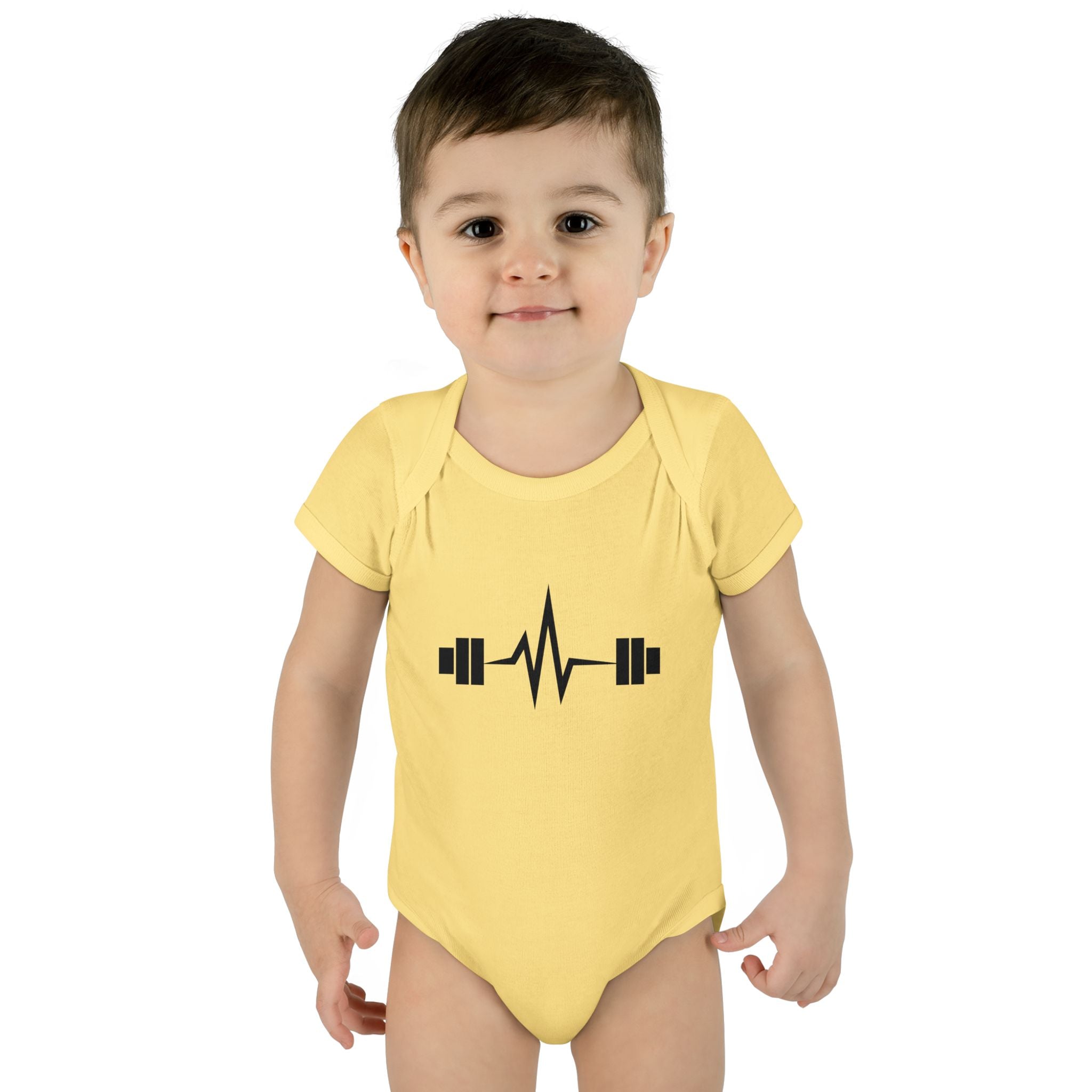 Barbell Beat - Logo Baby Bodysuit