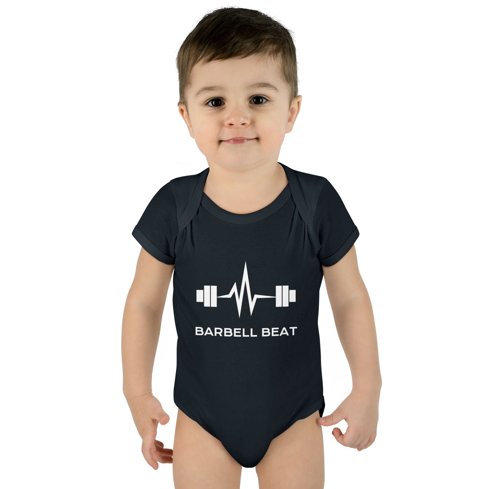 Barbell Beat - Logo Baby Bodysuit
