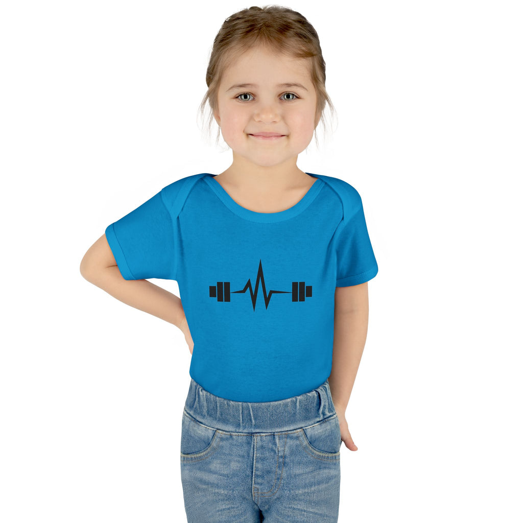 Barbell Beat - Logo Baby Bodysuit