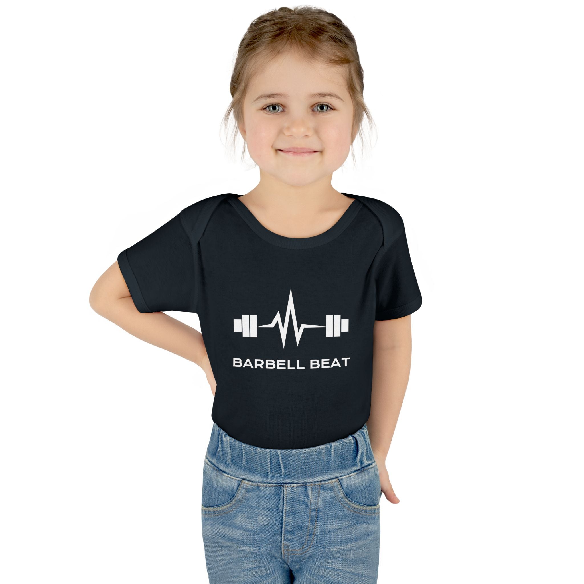 Barbell Beat - Logo Baby Bodysuit