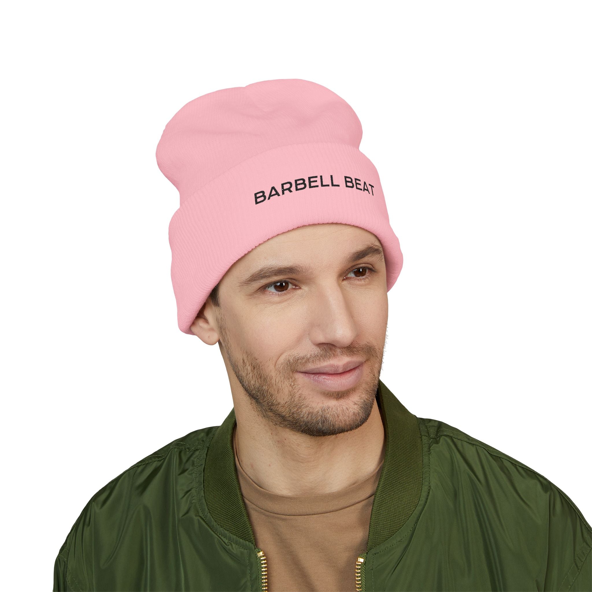 Barbell Beat - Classic Embroidered Beanie