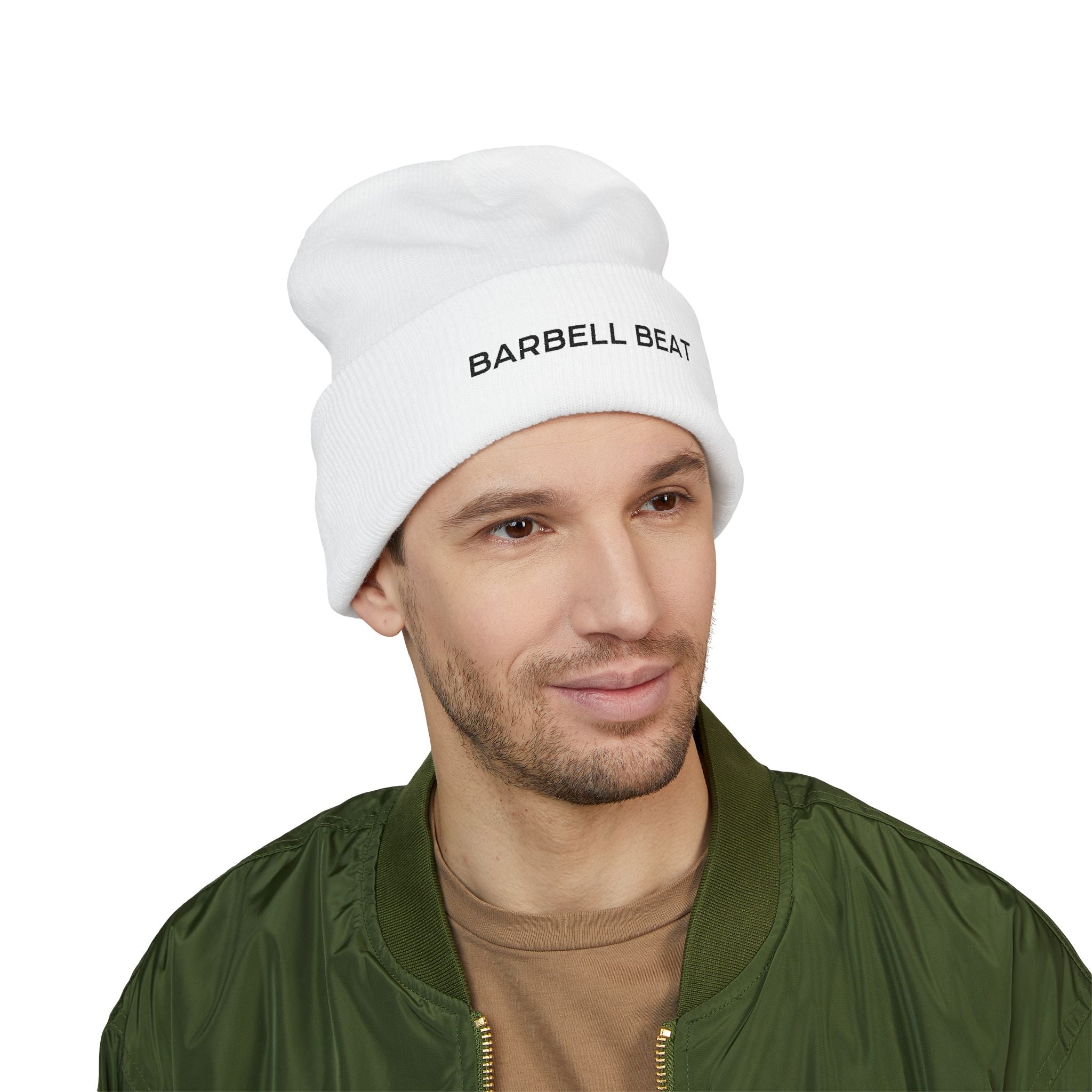 Barbell Beat - Classic Embroidered Beanie