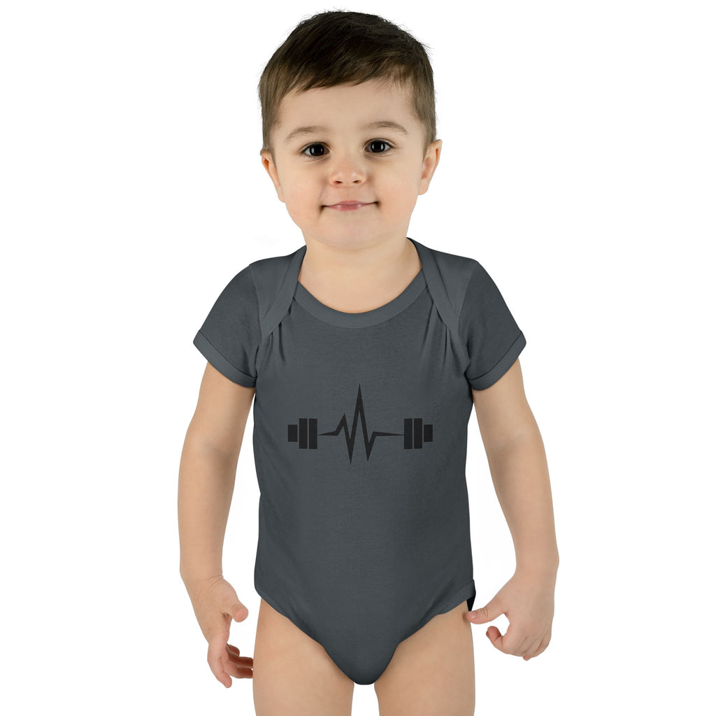 Barbell Beat - Logo Baby Bodysuit