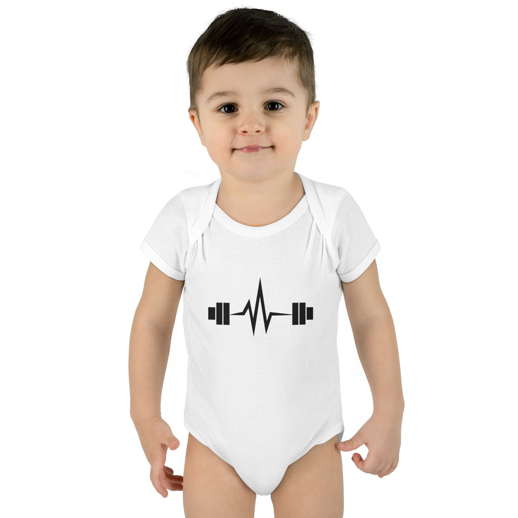 Barbell Beat - Logo Baby Bodysuit