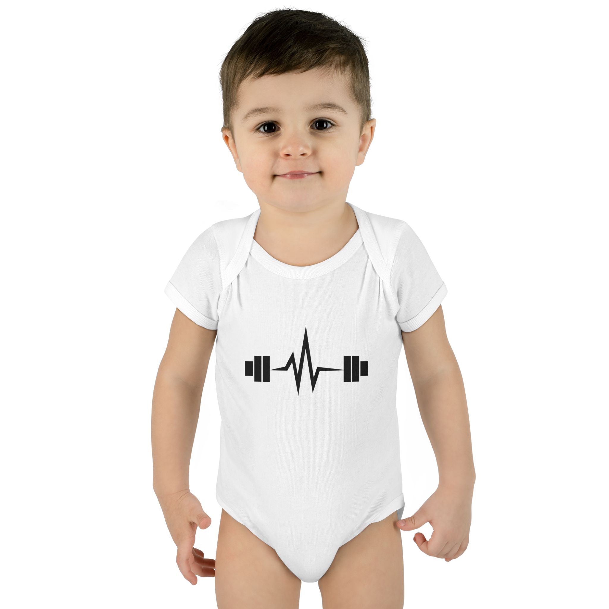 Barbell Beat - Logo Baby Bodysuit