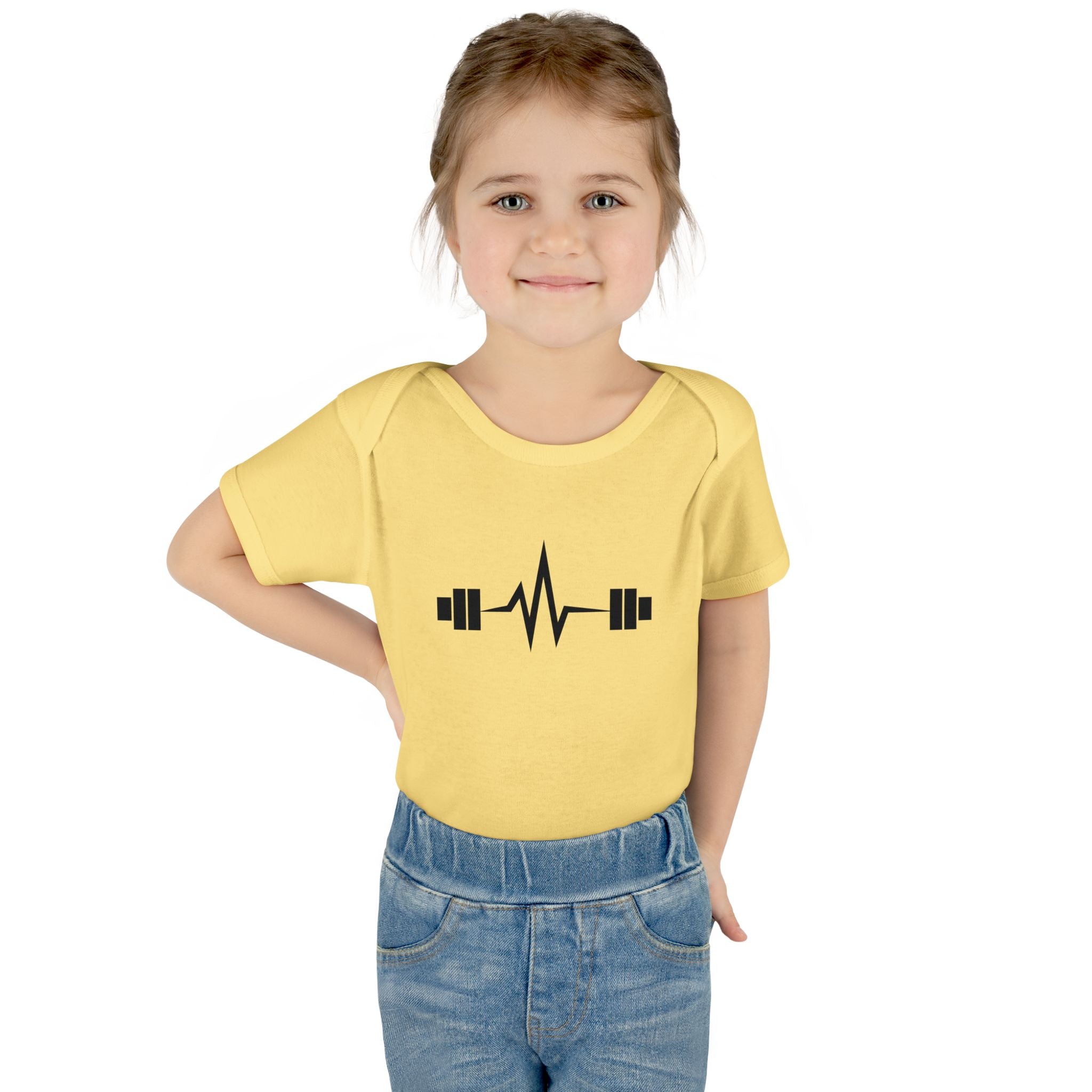 Barbell Beat - Logo Baby Bodysuit