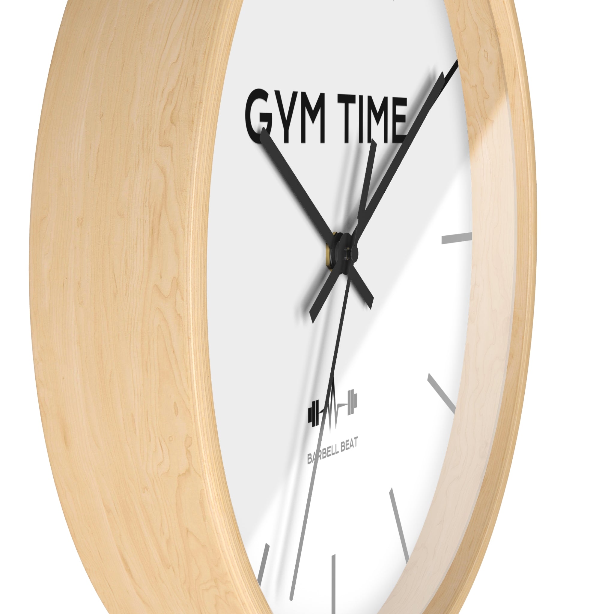 Barbell Beat - “GYM TIME” Wall Clock