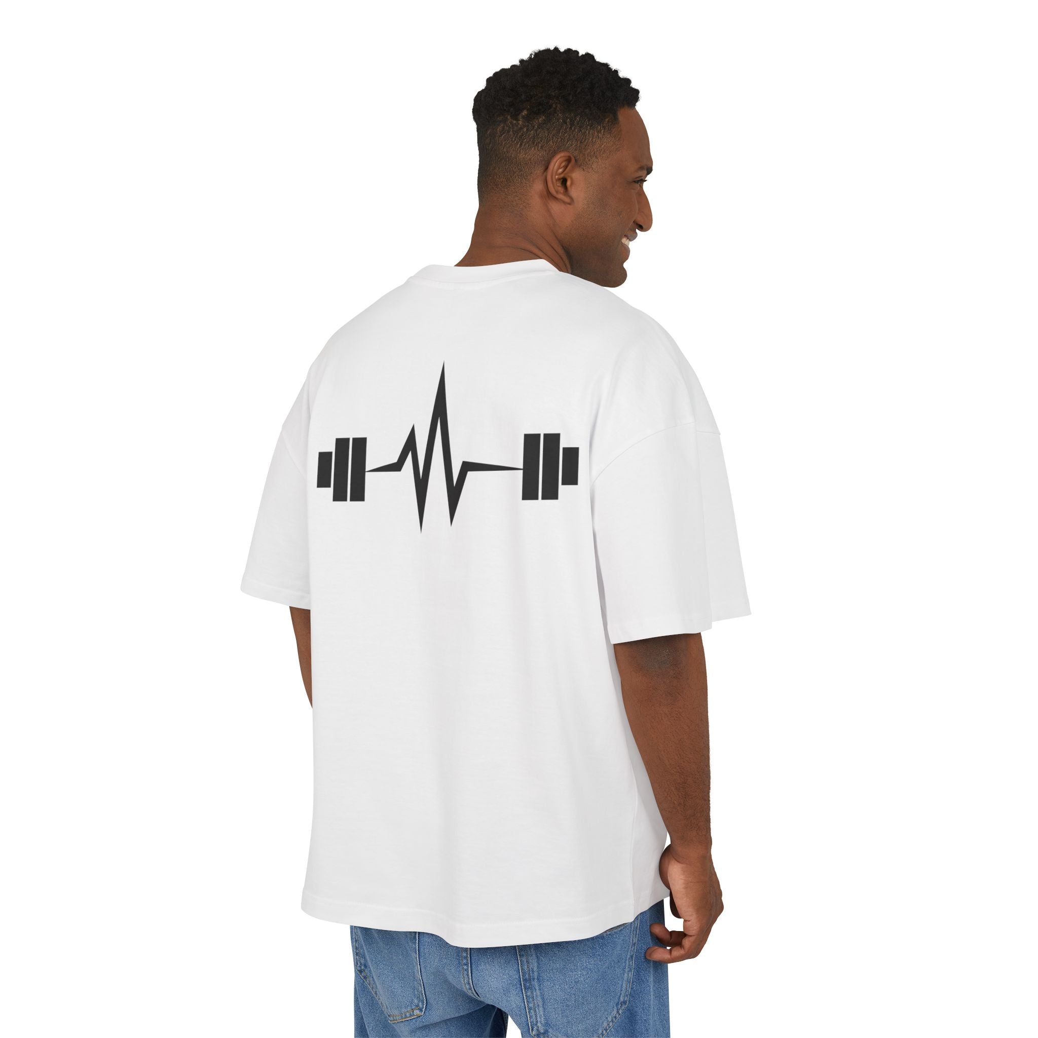 Barbell Beat - Box Fit Logo Tee (Back Print)