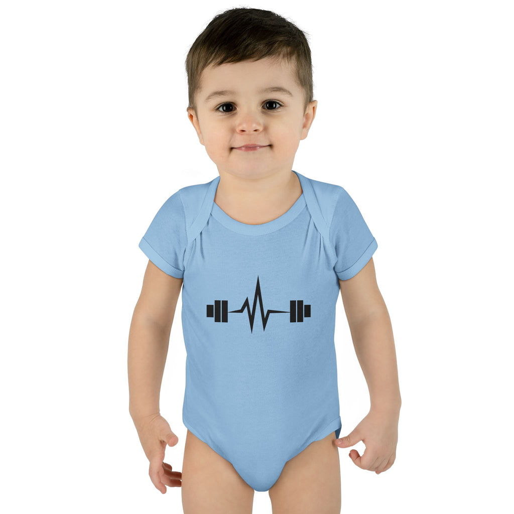 Barbell Beat - Logo Baby Bodysuit