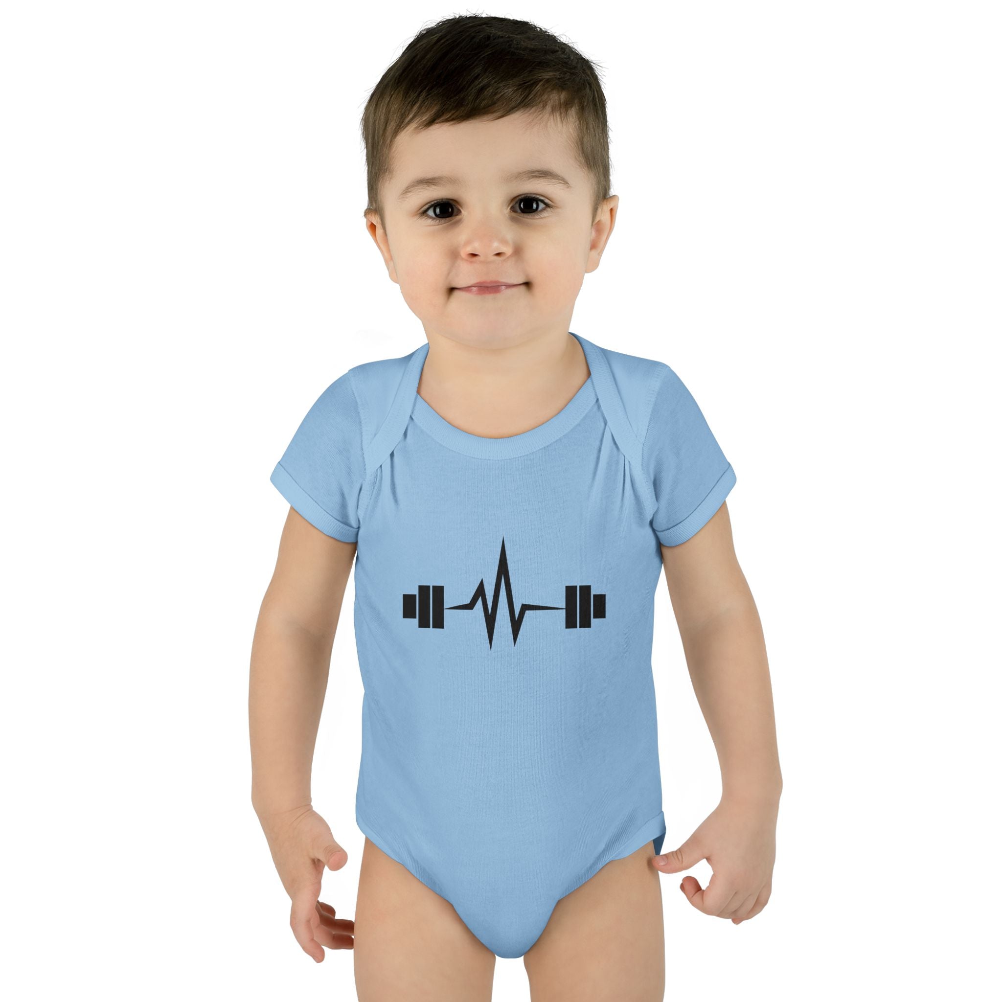 Barbell Beat - Logo Baby Bodysuit